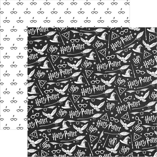 Paper House&#xAE; Harry Potter Pattern Double-Sided 12&#x22; x 12&#x22; Cardstock, 15 Sheets
